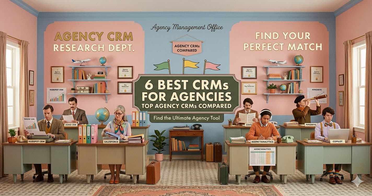 6 Best CRMs for Agencies in 2026 | Top Agency CRMs Compared