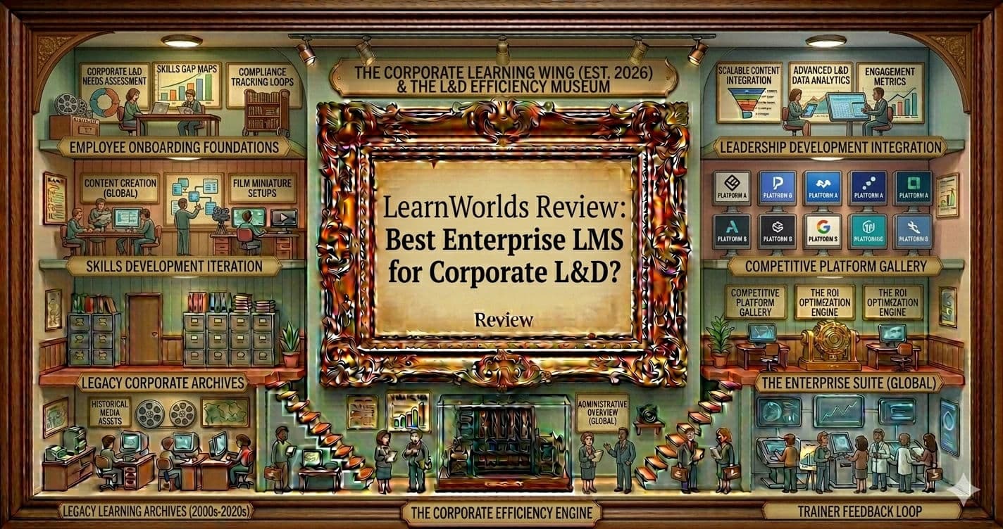 2026 LearnWorlds Review: Best Enterprise LMS for Corporate L&D?