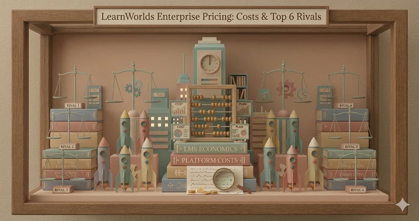 LearnWorlds 2026 Enterprise Pricing: Costs & Top 6 Rivals