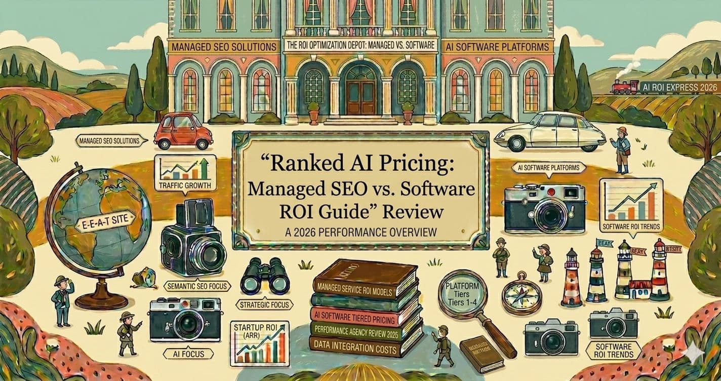 2026 Ranked AI Pricing: Managed SEO vs. Software ROI Guide
