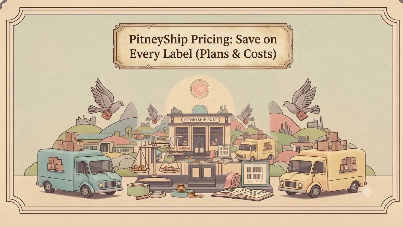 PitneyShip Pricing 2026: Save on Every Label (Plans & Costs)