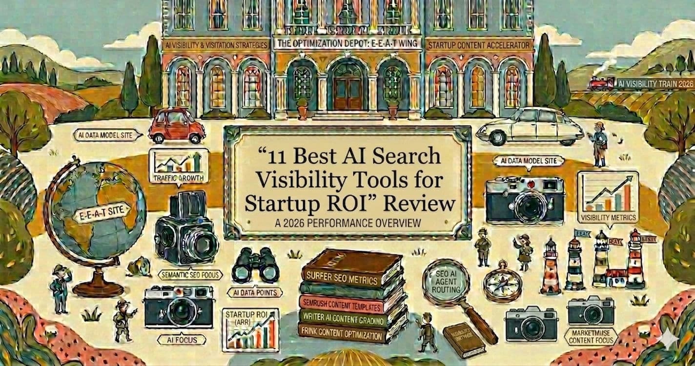 11 Best AI Search Visibility Tools for Startup ROI (2026)