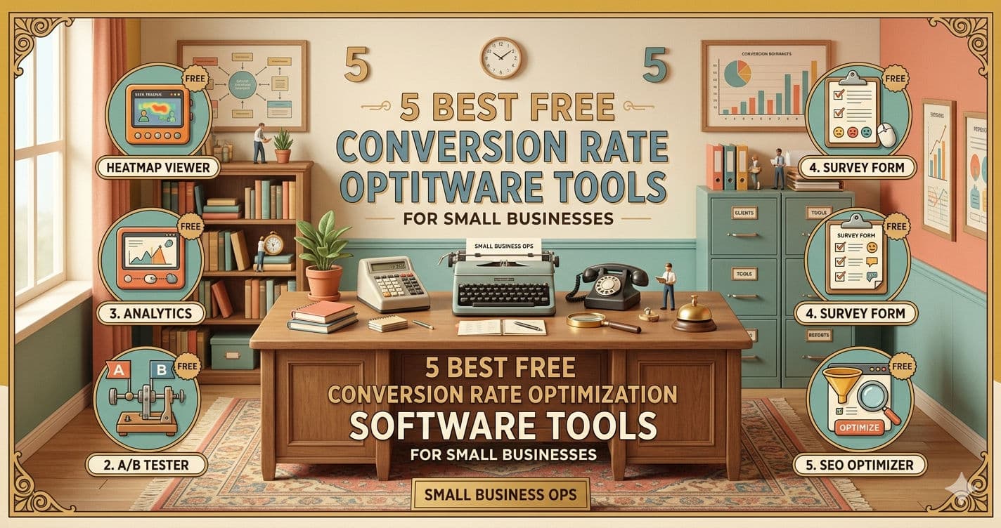 5 Best Free Conversion Rate Optimization Software Tools for Small Businesses (2026 Edition)