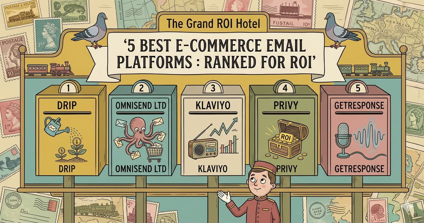 5 Best E-commerce Email Platforms for 2026: Ranked for ROI