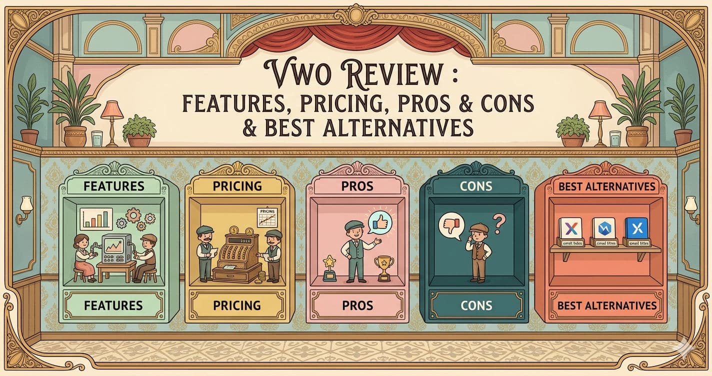 VWO Review 2026: Features, Pricing, Pros & Cons & Best Alternatives