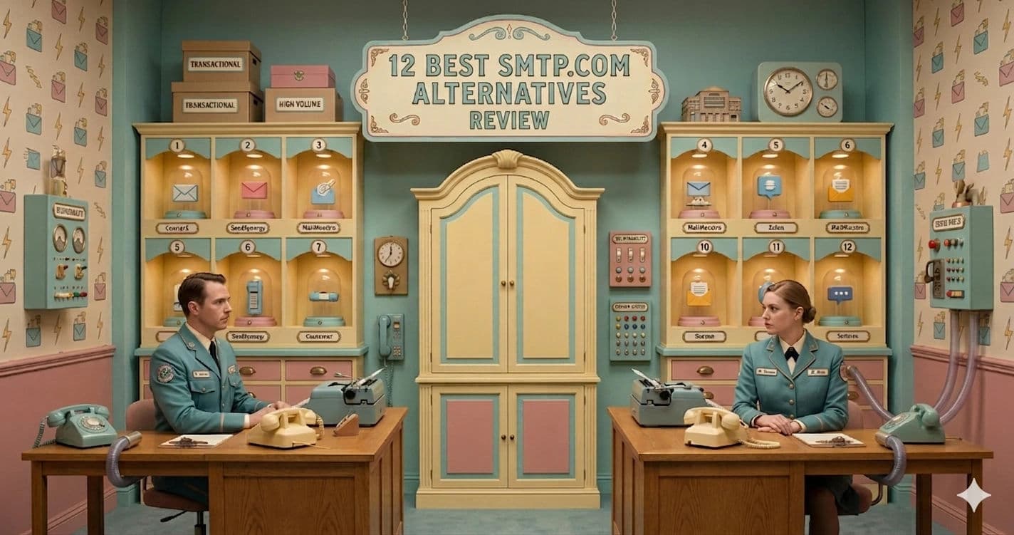 12 Best SMTP.com Alternatives for Enterprise SaaS (2026)