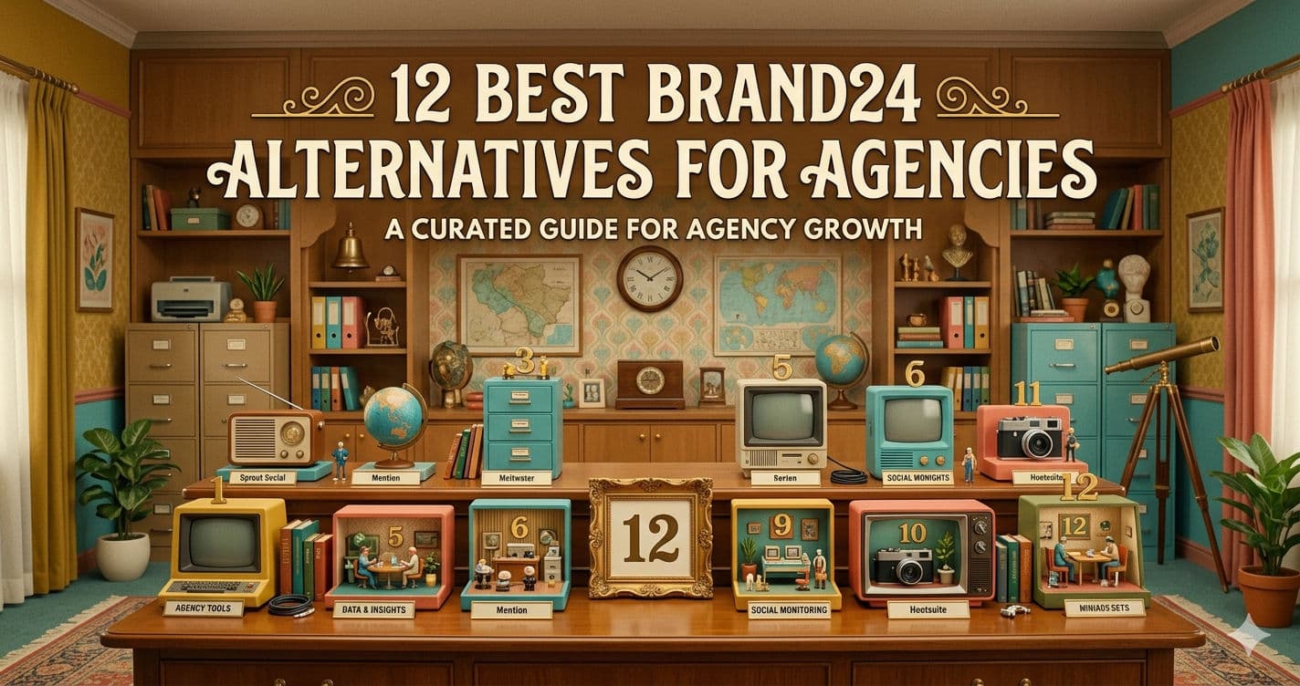 12 Best Brand24 Alternatives for Agencies in 2026