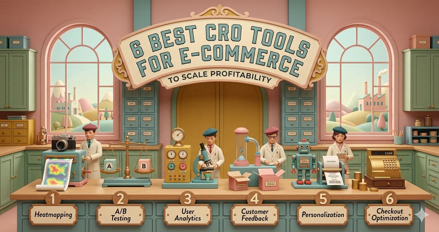 6 Best CRO Tools for E-commerce to Scale Profitability (2026 Guide)