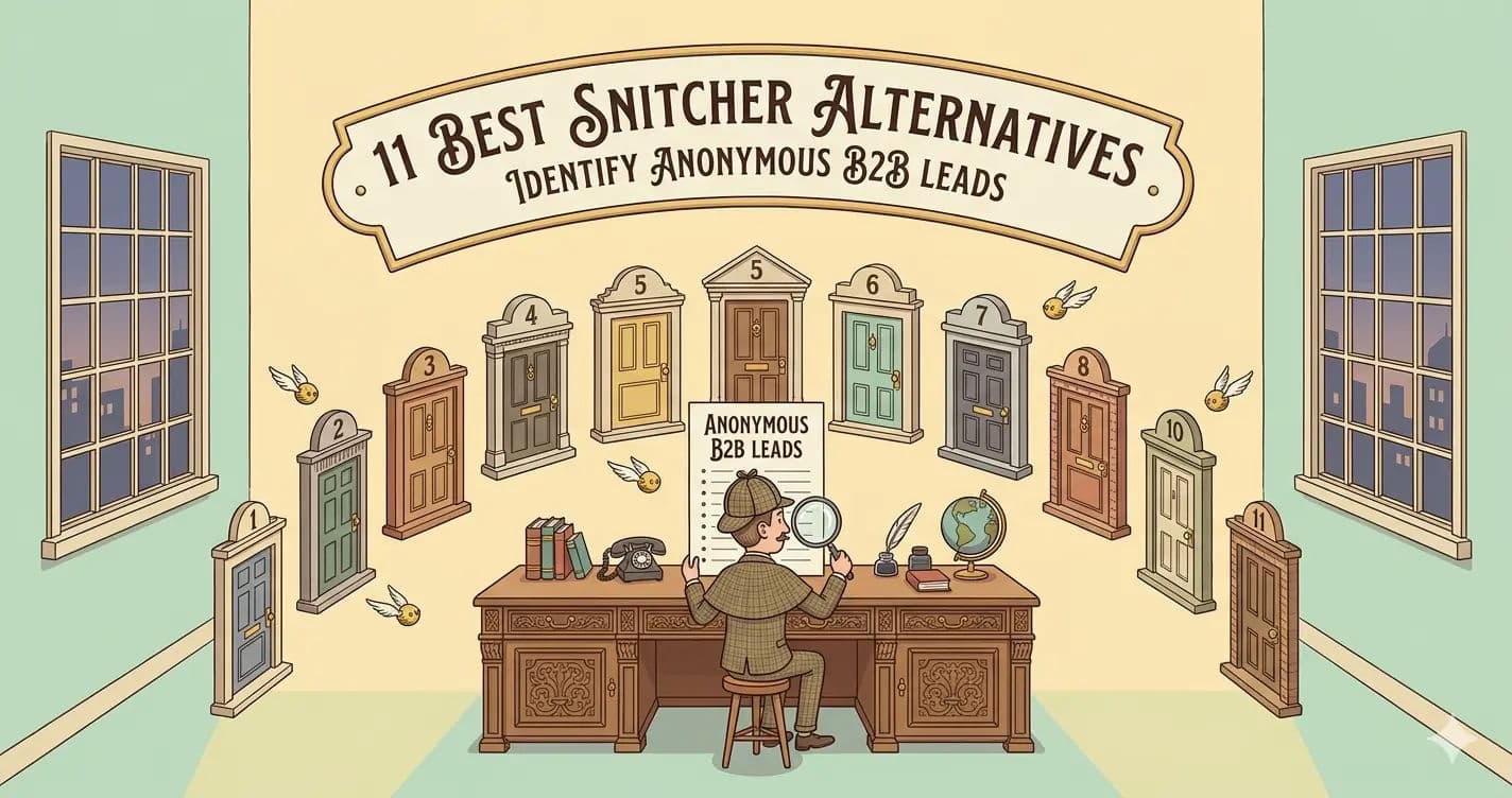 11 Best Snitcher Alternatives 2026: Identify Anonymous B2B Leads