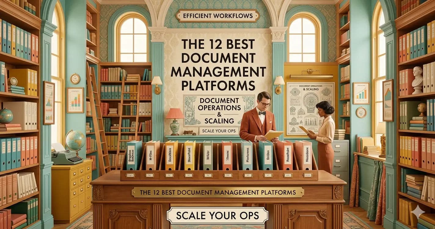 12 Best Document Management Platforms 2026: Scale Your Ops