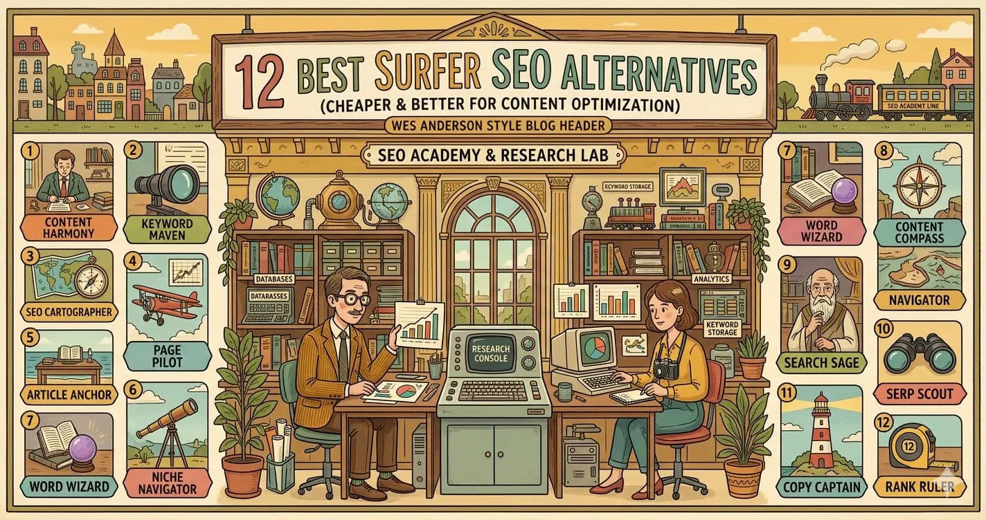 12 Best Surfer SEO Alternatives in 2026 (Cheaper & Better)