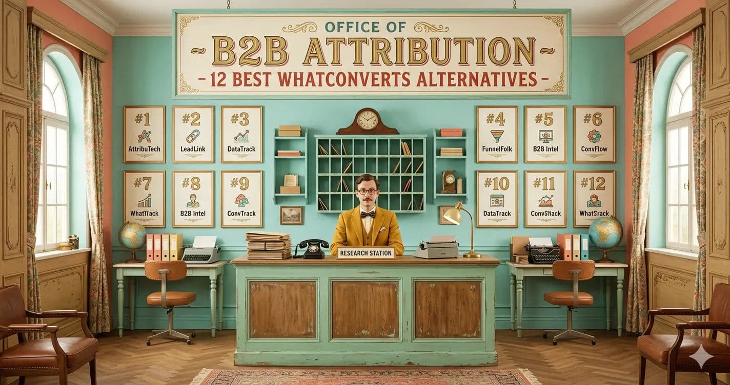 12 Best WhatConverts Alternatives for B2B Attribution (2026)