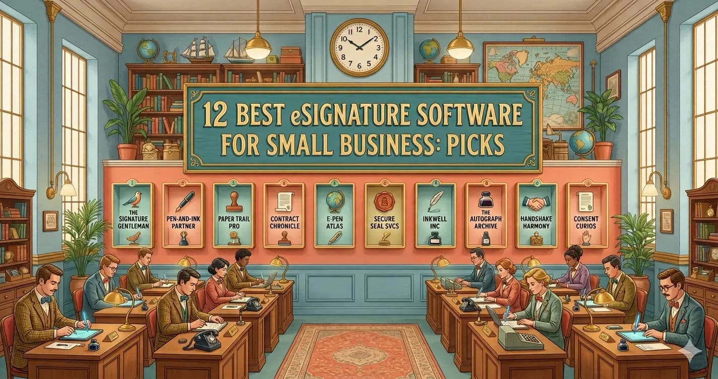 12 Best eSignature Software for Small Business: 2026 Picks