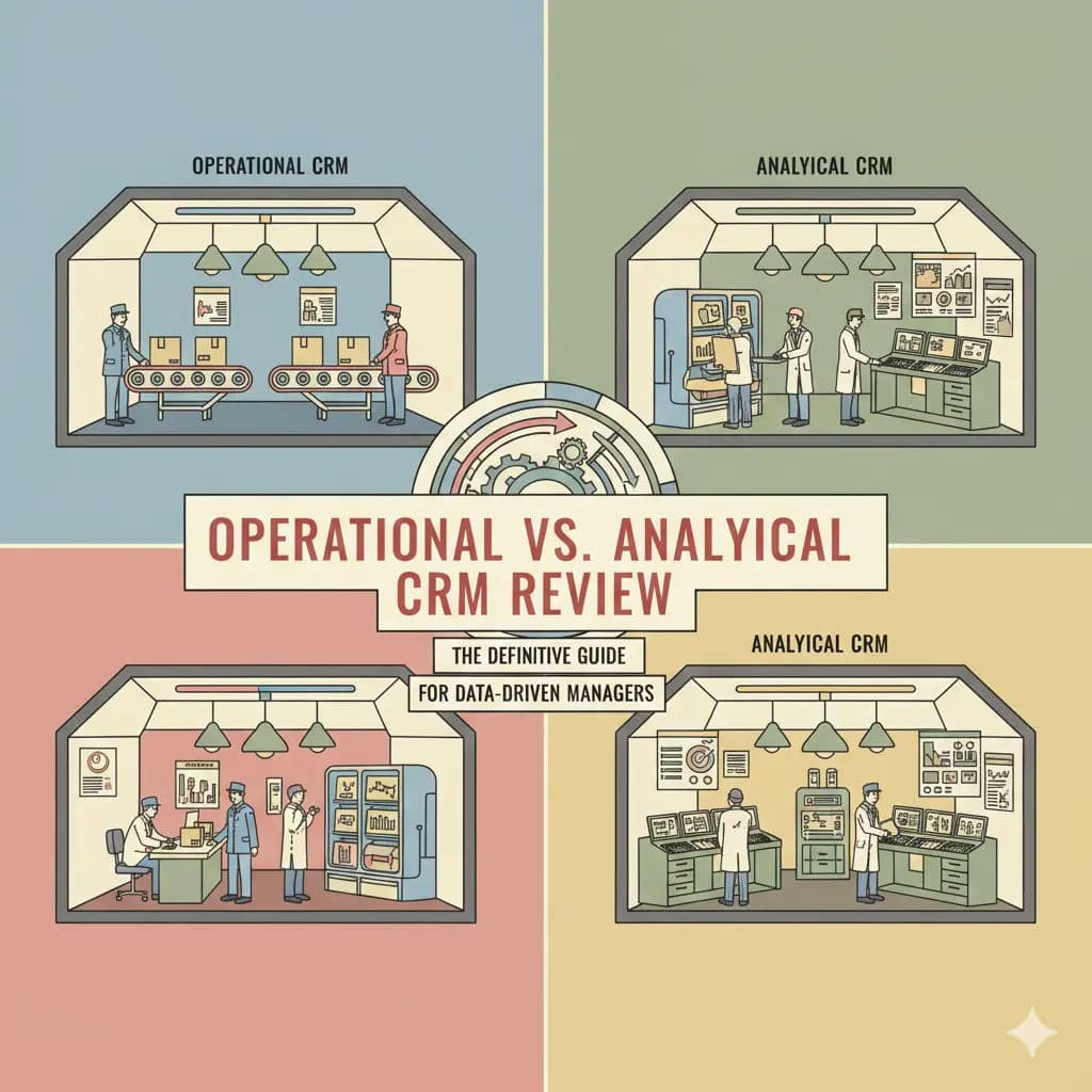 Operational vs. Analytical CRM: The Definitive Guide for Data-Driven Managers