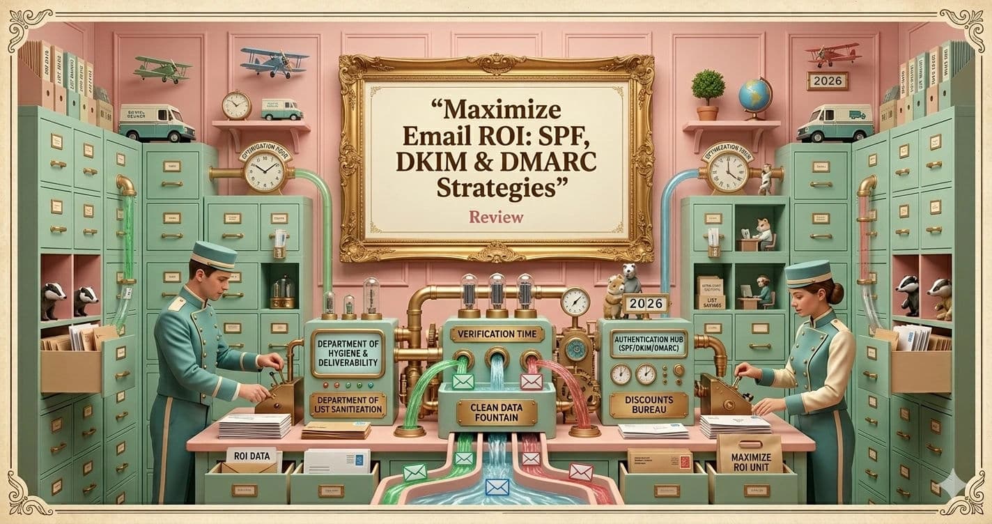 Maximize 2026 Email ROI: SPF, DKIM & DMARC Strategies