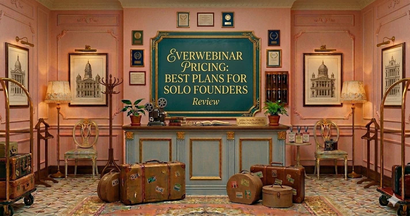 EverWebinar Pricing 2026: Best Plans for Solo Founders