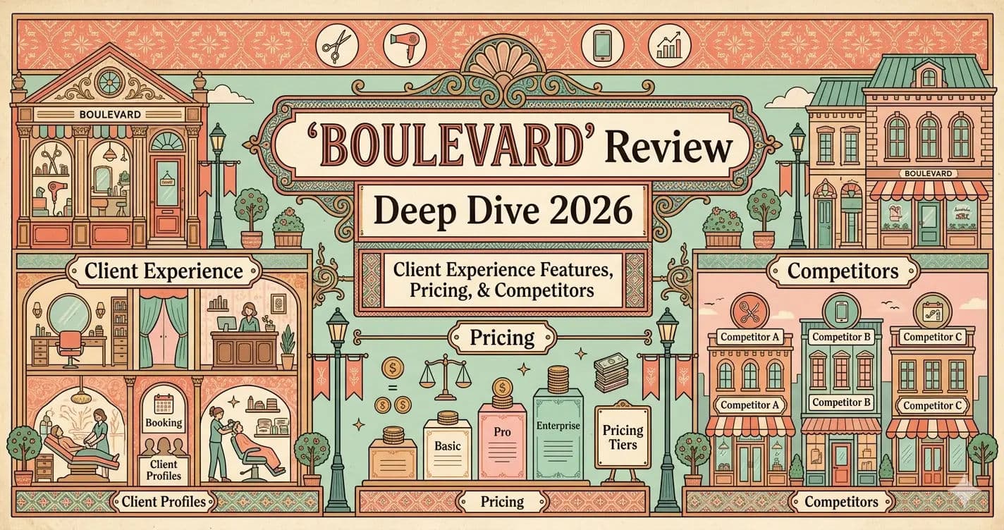Boulevard Deep Dive 2026: Client Experience Features, Pricing, & Competitors