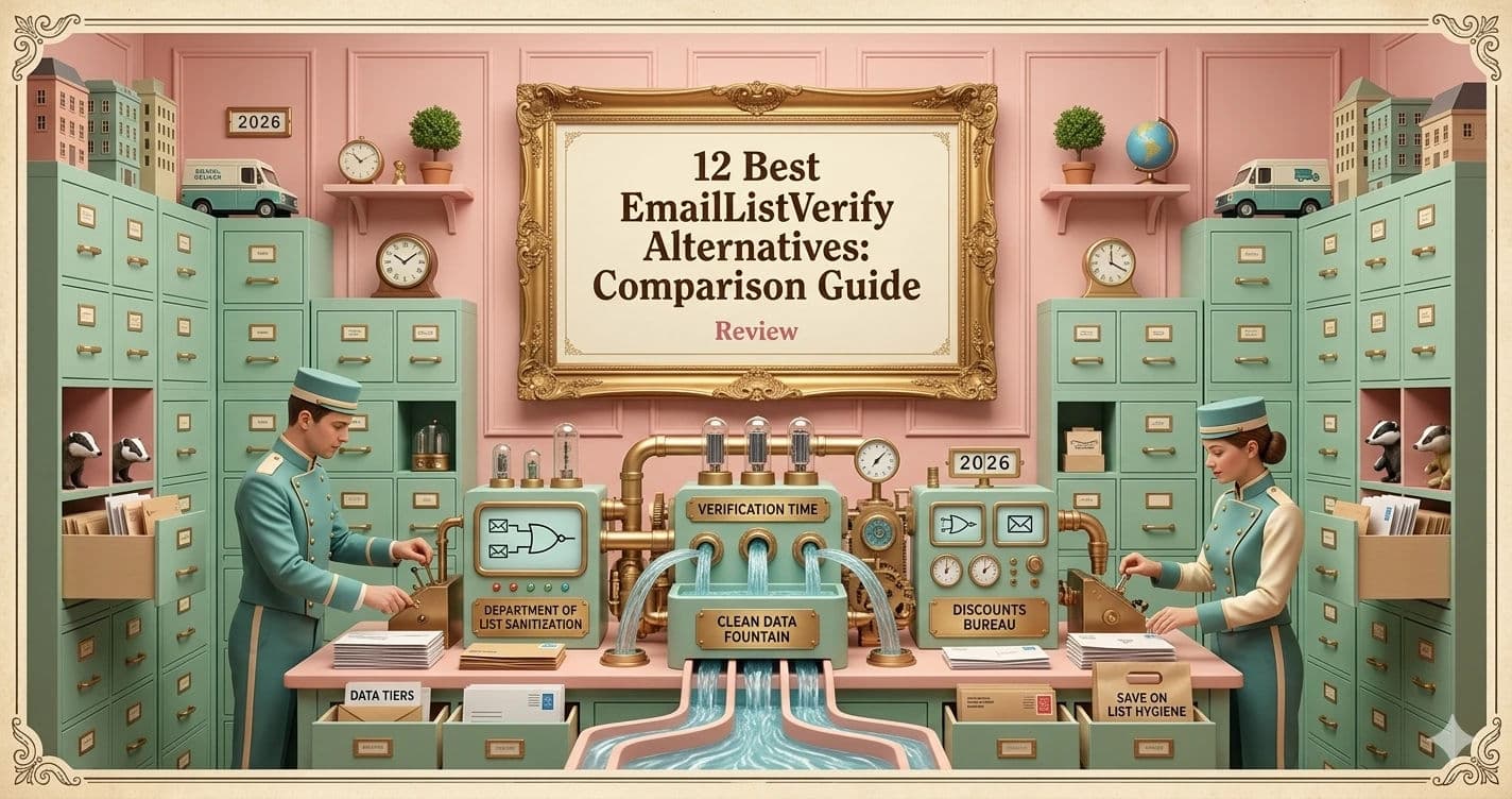 12 Best EmailListVerify Alternatives: 2026 Comparison Guide