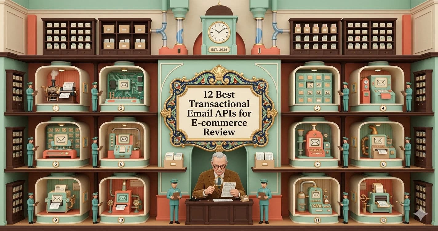 12 Best Transactional Email APIs for E-commerce (2026 Picks)