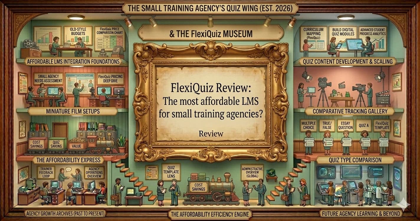 FlexiQuiz Review 2026: Best Affordable LMS for Training Agencies?