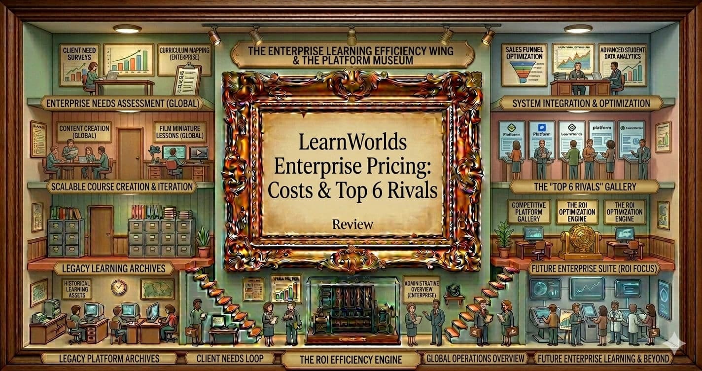 LearnWorlds 2026 Enterprise Pricing: Costs & Top 6 Rivals