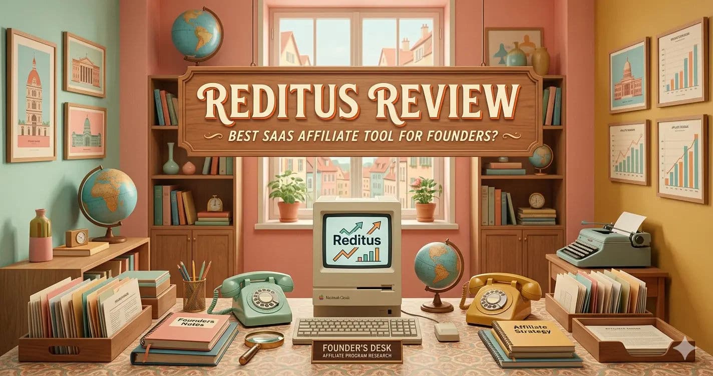 Reditus Review 2026: Best SaaS Affiliate Tool for Founders?