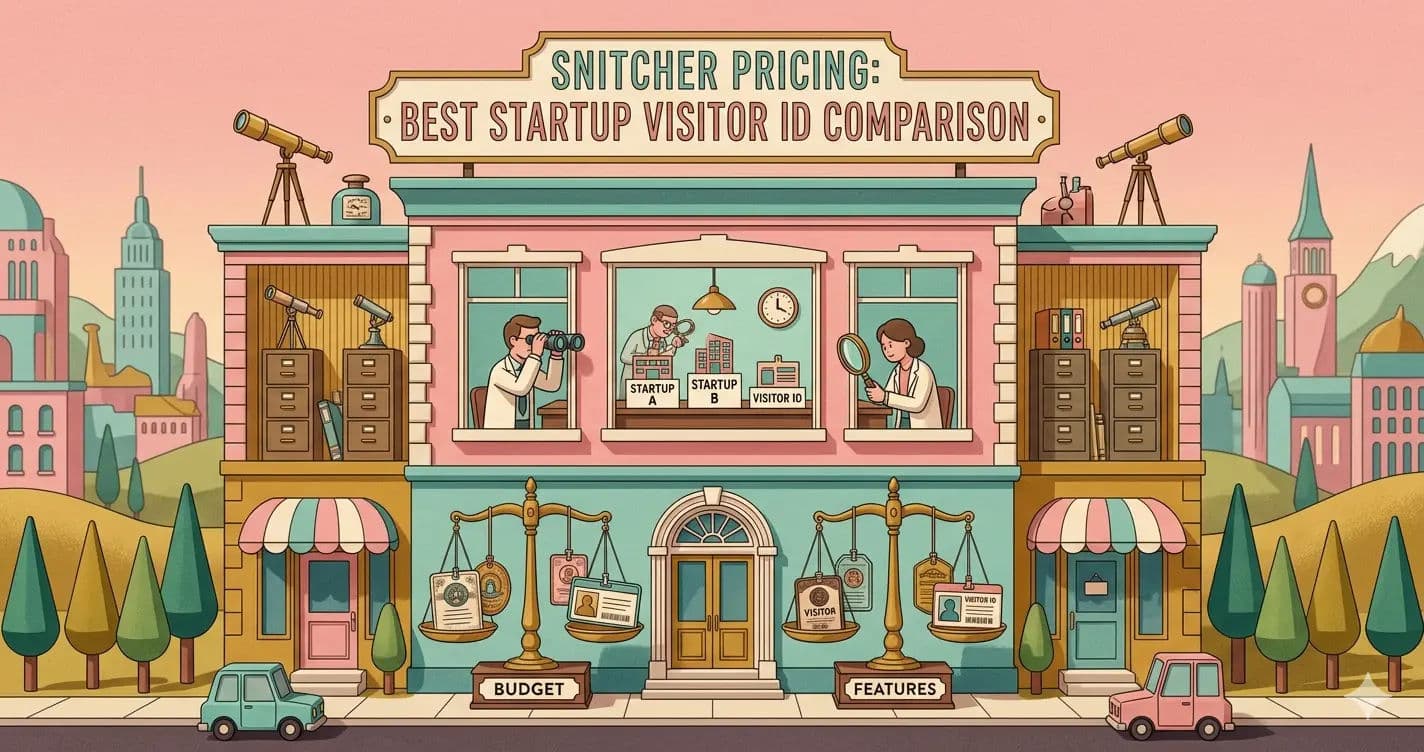 Snitcher Pricing 2026: Best Startup Visitor ID Comparison