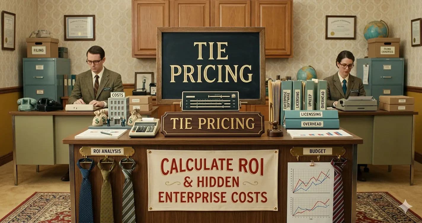 Tie Pricing 2026: Calculate ROI & Hidden Enterprise Costs
