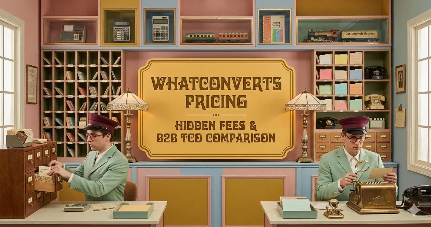 WhatConverts Pricing 2026: Hidden Fees & B2B TCO Comparison