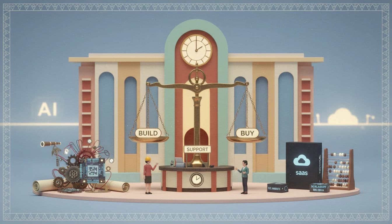 The Build vs. Buy Decision: A Framework for Evaluating Custom vs. Off-the-Shelf Support Solutions