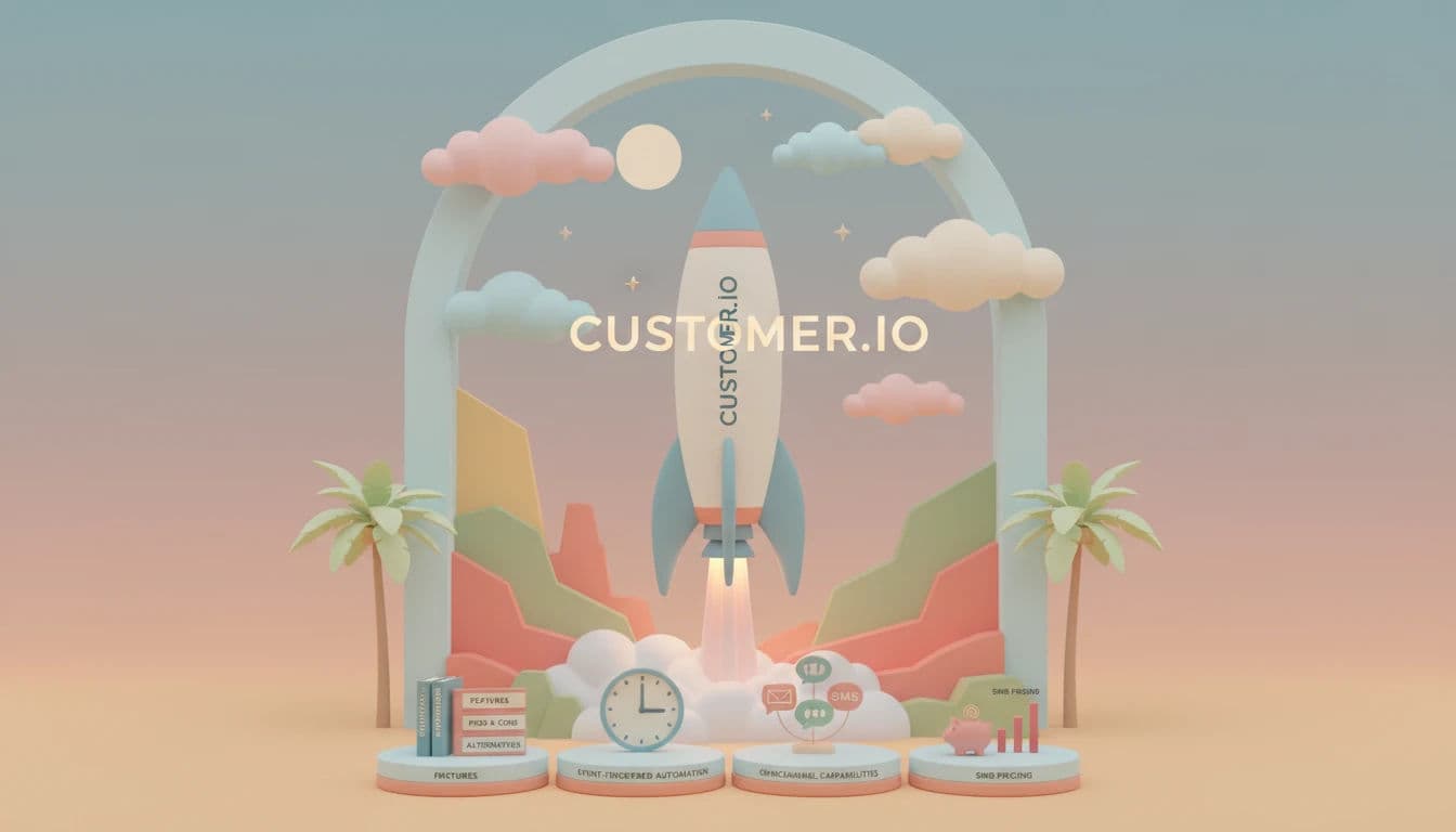 Customer.io Overview 2026: Features, Pricing, Pros & Cons & Best Alternatives