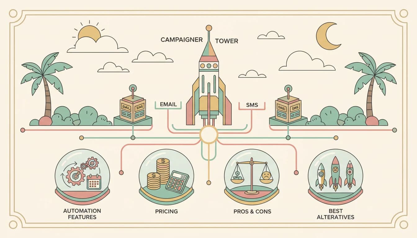 Campaigner Overview 2026: Features, Pricing, Pros & Cons & Best Alternatives