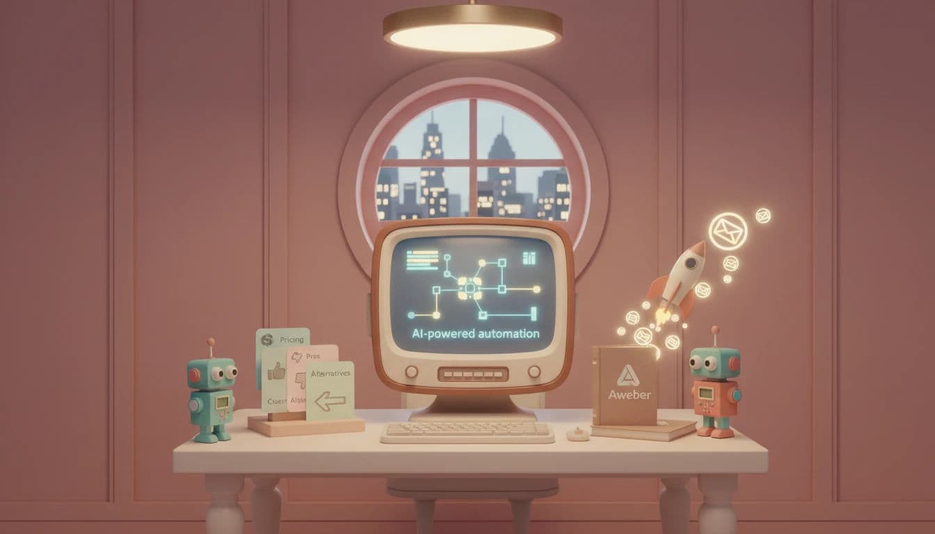 AWeber Communications Overview 2026: Features, Pricing, Pros & Cons & Best Alternatives