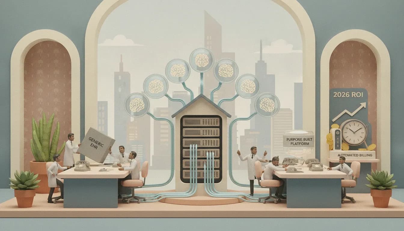 Image for Best Behavioral Health EHRs for Group Practices (2026 ROI)