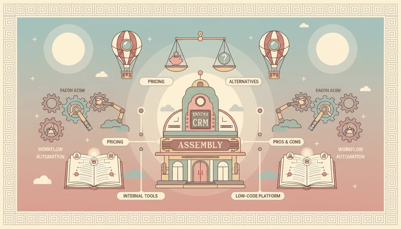 Assembly CRM Overview 2026: Internal Tools, Workflow Automation, Pricing, Pros & Cons & Alternatives